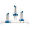Rola-Chem 570371 Misuratore Flusso Per Tubo In PVC 3" 100-300 GPM