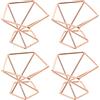 4 Pcs Arredamento Per La Casa Porta Tillandsia Portavaso in Metallo