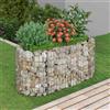 vidaXL Gabion Raised Bed, Gabion Raised Beds, Fioriera Rialzata A Gabbione vidaXL
