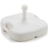 Adriatic Base Ombrellone da Giardino 45x45 cm in Plastica Riempibile Adriatic Quadra