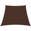 vidaXL Parasole a Vela in Tessuto Oxford a Trapezio 3/5x4 m Bianca Ombra Tenda vidaXL
