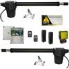 INDEM Kit automazione cancello battente universale INDEM GUN 400 4m 300kg 230v
