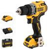 DEWALT DCD701D2-QW TRAPANO AVVITATORE A BATTERIA MOD. DCD701D2-QW EAN 5035048709