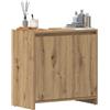 vidaXL Armadio da Bagno Bianco Truciolato Mobiletto Madia Scaffale Armadietto vidaXL