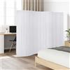 vidaXL Paravento Divisore Parete Pannello Separatore Stanza Bambù marrone scuro vidaXL