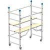 Marchetti Trabattello Dinamico Alluminio Richiudibile cm 155>26x82 H.cm 110/188 Marchetti