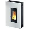 Pegaso Stufa a Pellet Ventilata Slim 5,1 kW 12 Kg 146 m3 Bianco MADISON 5 T2 Pegaso