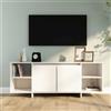 vidaXL Mobile Porta TV Comodino in Truciolato 130x35x50 cm Colori Diversi vidaXL