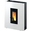 Pegaso Stufa a Pellet Ventilata Slim 6,9 kW 12 Kg 197 m3 Bianco TABLA 7 T2 Pegaso