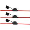 Offgridtec vk3-004946 - Supporto per fusibili a lamella, colore: Rosso