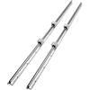 VEVOR Guida Scorrevole Lineare SBR16 per Cassetti 2 Pezzi Lunghezza 1500mm 4 Cuscinetti SBR16UU, Binario di Guida 2 Pz per Scorrimento per Cassetti Mobili in Acciaio al Carbonio Carico Statico 774N