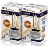 LUNEX 2 x D1S 4300K LUNEX XENON HID LAMPADINE compatibile con Osram, Philips