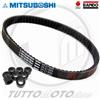 BERGAMASCHI KIT CINGHIA ORIGINALE MITSUBOSHI + 8 RULLI YAMAHA X MAX 250 2010 2011 2012 2013