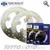 RMS KIT DISCHI FRENO ANTERIORE + 2 CP PASTIGLIE PIAGGIO BEVERLY 500 CRUISER 2013
