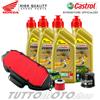 CASTROL - HIFLO Tagliando HONDA INTEGRA 750 DCT 2014-2020 olio CASTROL power1 10W30 4T + FILTRI