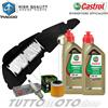 Castrol - Hiflo - NGK Tagliando PIAGGIO Beverly 400 ABS-S 2021 2022 2023 / Olio Castrol Filtri Candela