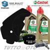 Castrol - Hiflo - Piaggio Tagliando PIAGGIO Beverly 400 2006 2007 / Olio Castrol 5W40 + Filtri + Candela