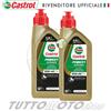 CASTROL 2L OLIO CASTROL POWER1 RACING 10W40 4T LUBRIFICANTE 100% SINTETICO MOTO SCOOTER