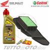 CASTROL - NGK KIT TAGLIANDO OLIO CASTROL 10W30 FILTRO CANDELA HONDA PCX 125 - 150 2014 2015