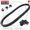 Bando KIT CINGHIA RULLI BANDO CURSORI VARIATORE HONDA SH 300 2016 2017 2018 2019 SH300