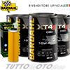 BARDAHL + HIFLO 4 Litri olio BARDAHL XT4-S C60 10W50 4T + Filtro olio originale HIFLO HF650