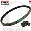 BERGAMASCHI KIT 6 RULLI gr 12 + CINGHIA ORIGINALE BANDO HONDA SH 125 i 2009 2010 2011 SH125