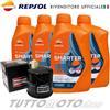 Repsol - Champion Tagliando TRIUMPH Tiger 1050 2006-2018 - Repsol 10W40 + Filtro olio