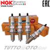 NGK KIT 4 CANDELE NGK CR8EH-9 PER HONDA CBF600 S 2008 2009 2010
