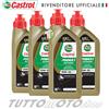 Castrol Kit 4 Litri olio motore 4T-CASTROL POWER 1 RACING 10W50 - Moto 4 tempi sintetico