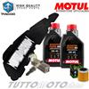 Motul - Hiflo - NGK Tagliando PIAGGIO Beverly 400 ABS-S 2022 2023 Olio Motul Scooter Filtri Candela