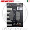 BRAKING COPPIA PASTIGLIE FRENO ANTERIORE BRAKING KYMCO AGILITY CARRY 50 2011 2012 2013
