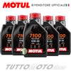 Motul 5 litri Olio Motore MOTUL 7100 10W30 4T MA2 100% Sintetico- Moto Scooter 4 Tempi