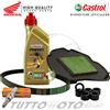 Castrol - Bando Tagliando HONDA PCX 125 2010 2011 / Kit Olio Filtro Candela Cinghia Rulli PCX125