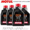 Motul 4 litri Olio Motore MOTUL SCOOTER POWER 5W40 - 100% Sintetico 4T - API SN SM SL