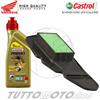 Castrol KIT TAGLIANDO OLIO CASTROL 10W30 FILTRO ARIA HONDA PCX 125 - 150 2014 2015 2016