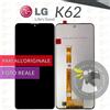 LG DISPLAY LG K62 LM-K620EMW LMK620EMW LMW LCD + TOUCH SCREEN VETRO SCHERMO NERO