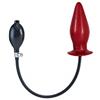 Mister B Solido Gonfiabile Butt Plug - Rosso Xl