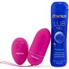 Control Gel Lubrificante Sessuale Base Acqua NATURE - 100% Made in Italy + Control mini-stimolatore con telecomando e 10 modalità di vibrazione REMOTE WIRELESS.