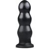 BUTTR Tactical III Buttplug (Ø 5.3-8.3 cm) Con un sensazionale design ondulato a tre punte e ampia base piatta, enorme spina anale XXL per l'utente esperto, liscia, flessibile, bolla, unisex