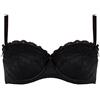 BLOVE B Love - Reggiseno a balconcino con pizzo, taglia 4D, colore: Nero