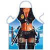 Close Up Grembiule da cucina Sexy Police Girl