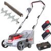 IKRA scarificatore arieggiatore a batteria 3in1 IAVL 2-2032, larghezza 32cm