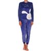 Kewaii Dreamswear - Pigiama da donna, colore: viola, XL