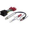 SCOSCHE VW1A2B Compatibile con VW e Audi Select 1986-2004 cablaggio e adattatore antenna Bundle