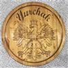 Fatto a mano Decorazione da parete in legno intagliato a mano 12" crest aquila polacca Szy...