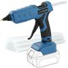 MAXDONE Pistola Colla Caldo 100W Senza Fili Compatibile Batteria Makita 18V Stick 11mm