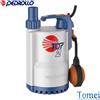Pedrollo Elettropompa POMPA Sommergibile Liquidi Aggressivi 0,5Hp TOP2LA 220V Pedrollo