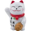 Non specificata 1 pz gatto fortunato in PVC 3,1 X 4,3 cm per home office festival primavera deco