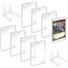 UOCAI 8pcs Proteggi Carte,35PT Acriliche Magnetiche,Toploader,Porta Carte (A6u)
