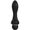 DREAM TOYS Vibratore Anale in Puro Silicone Epic Chubby Nero 13 X 3,5 cm.